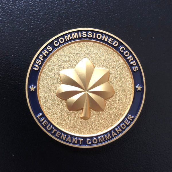 USPHS LCDR rank coin