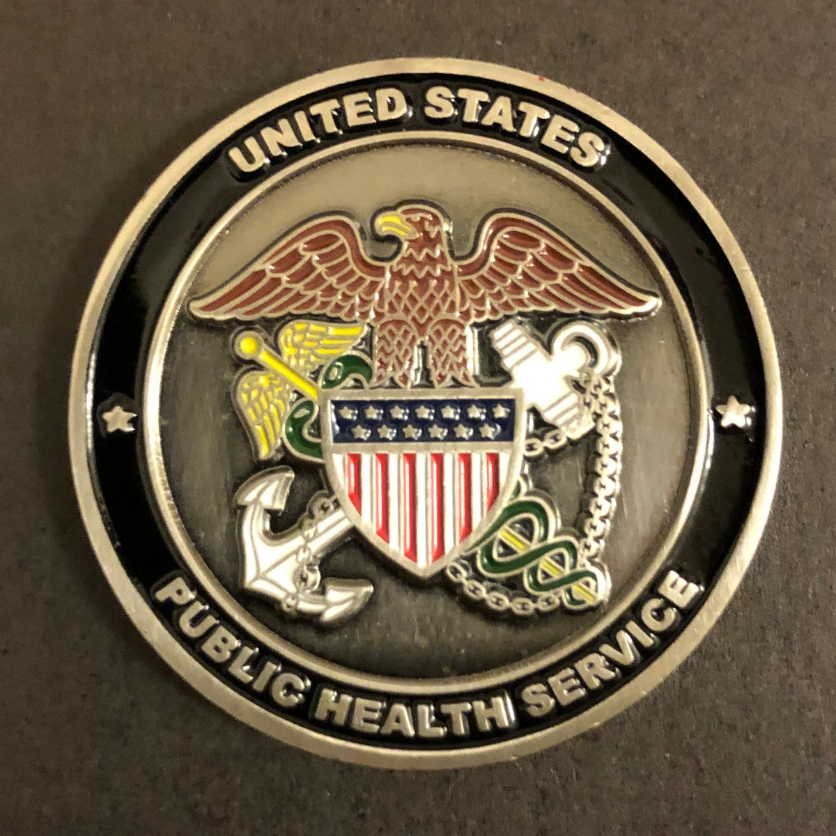 USPHS CDR Rank Coin PHS Proud