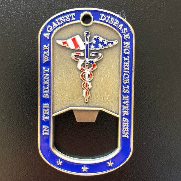 usphs bottle opener keychain