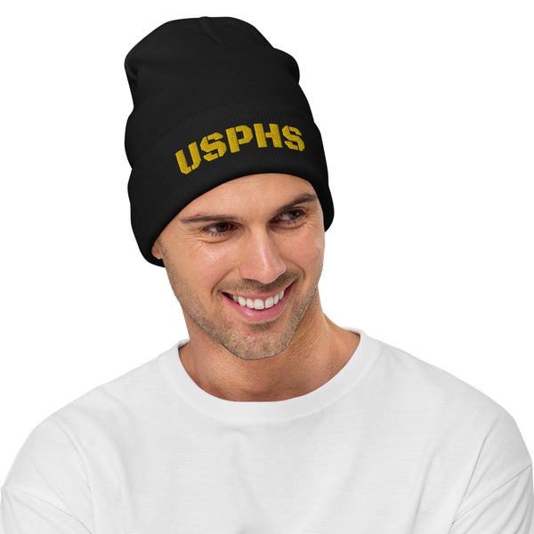 USPHS Embroidered Beanie