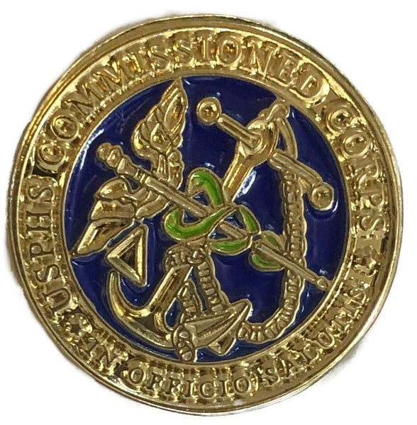 us public health service (usphs) lapel pin