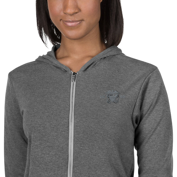 Corps 1889 Unisex zip hoodie