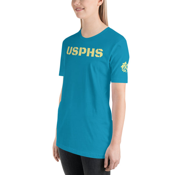 USPHS w/ A & C Emblem on Sleeve Unisex T-Shirt