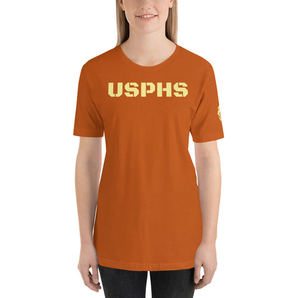 USPHS w/ A & C Emblem on Sleeve Unisex T-Shirt