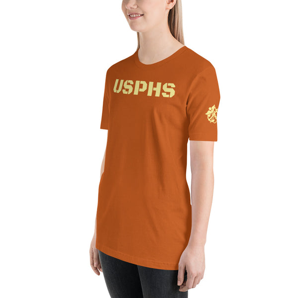 USPHS w/ A & C Emblem on Sleeve Unisex T-Shirt