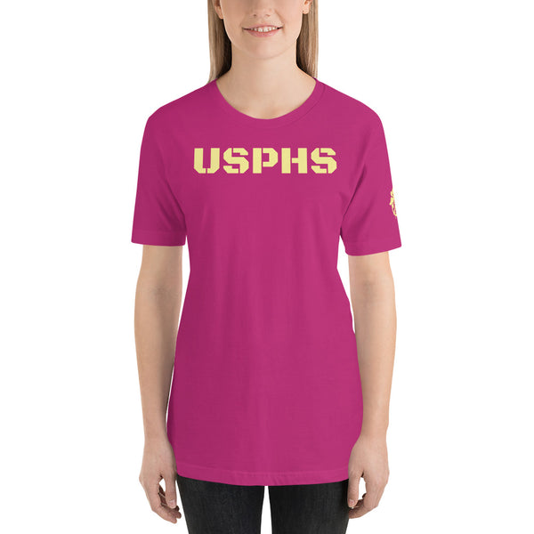 USPHS w/ A & C Emblem on Sleeve Unisex T-Shirt