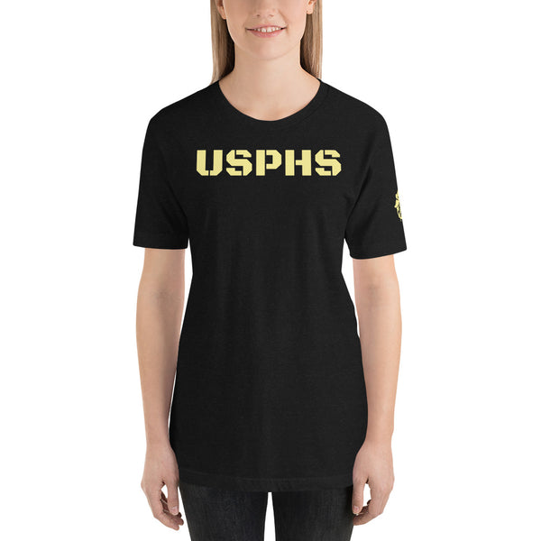 USPHS w/ A & C Emblem on Sleeve Unisex T-Shirt