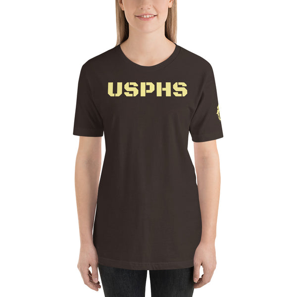 USPHS w/ A & C Emblem on Sleeve Unisex T-Shirt