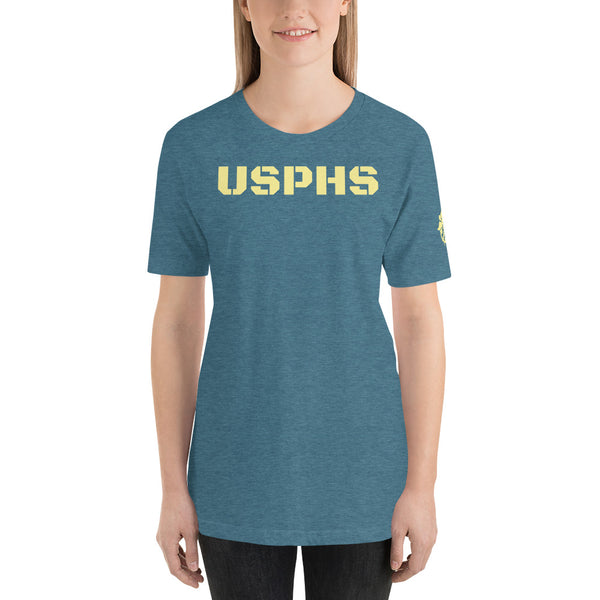 USPHS w/ A & C Emblem on Sleeve Unisex T-Shirt