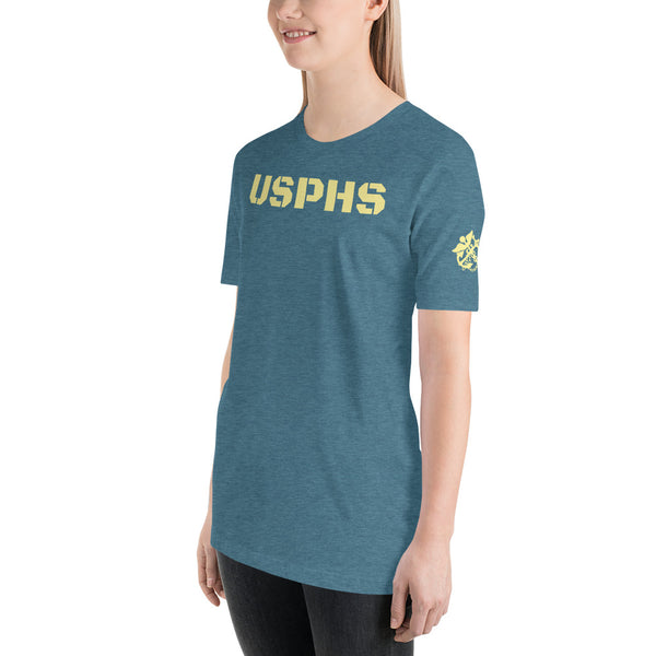 USPHS w/ A & C Emblem on Sleeve Unisex T-Shirt