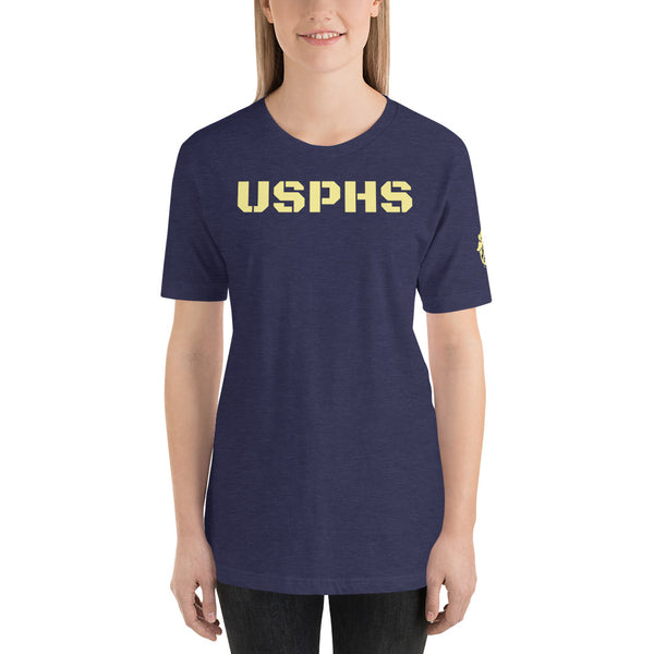 USPHS w/ A & C Emblem on Sleeve Unisex T-Shirt
