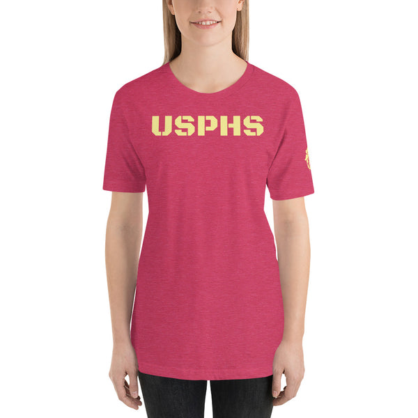 USPHS w/ A & C Emblem on Sleeve Unisex T-Shirt