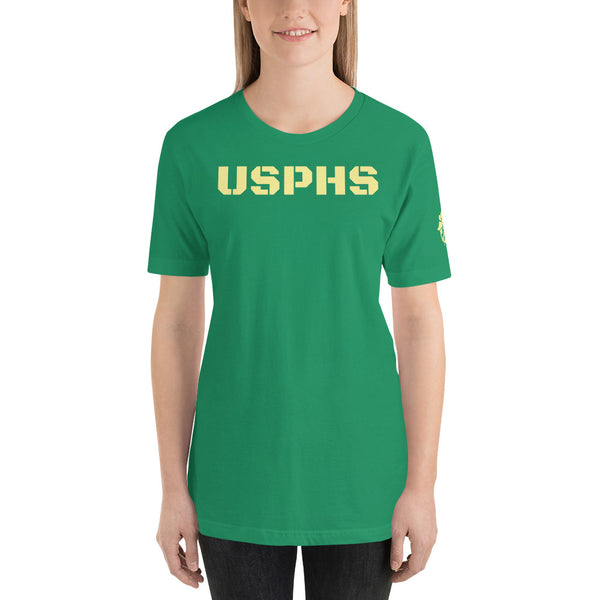 USPHS w/ A & C Emblem on Sleeve Unisex T-Shirt