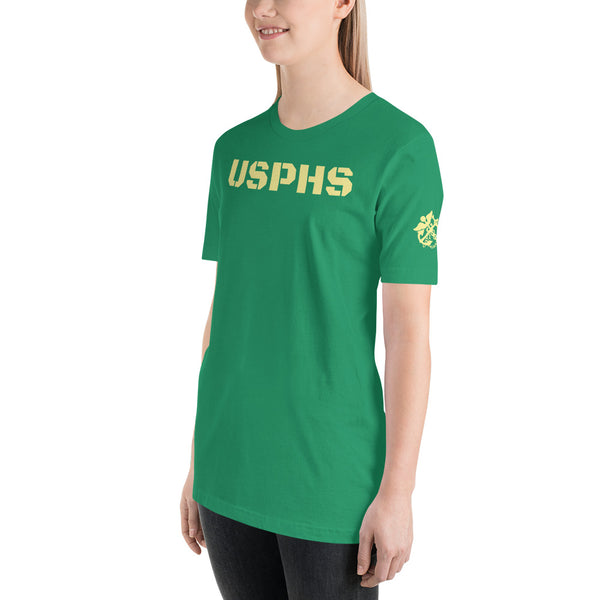 USPHS w/ A & C Emblem on Sleeve Unisex T-Shirt