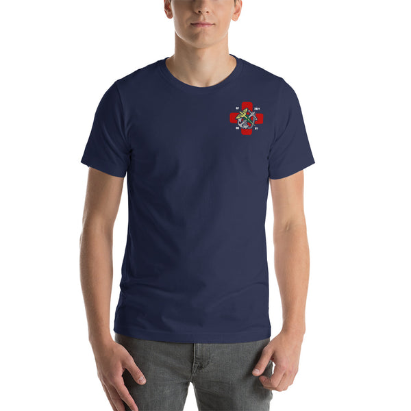 Ready Reserve Back Print Short-Sleeve Unisex T-Shirt