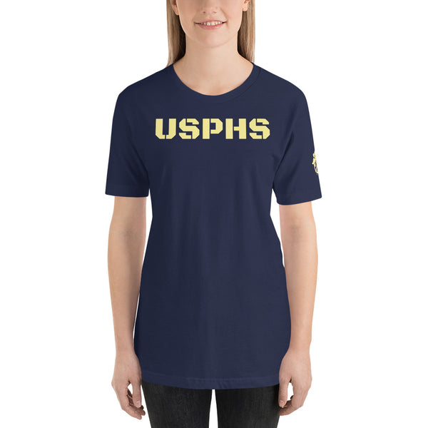 USPHS w/ A & C Emblem on Sleeve Unisex T-Shirt