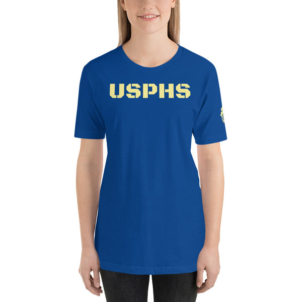 USPHS w/ A & C Emblem on Sleeve Unisex T-Shirt
