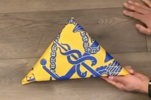 How to Fold USPHS Flag