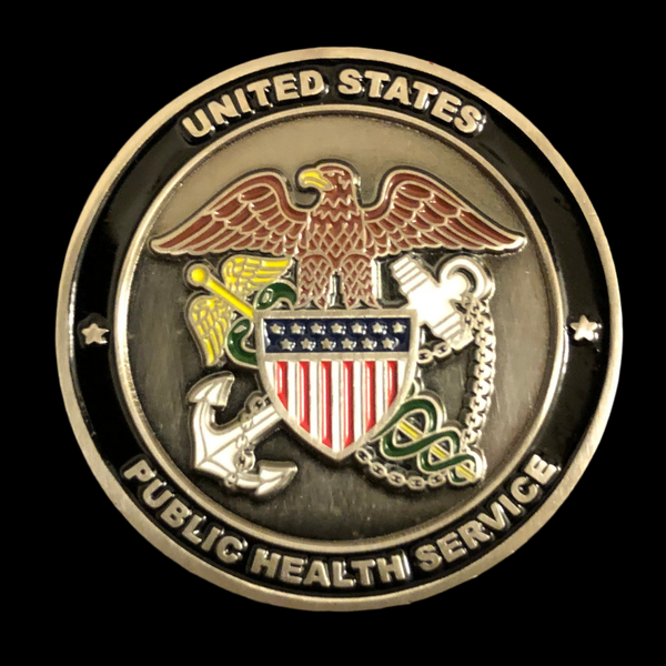 USPHS commander rank coin