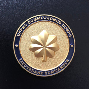 USPHS LCDR rank coin