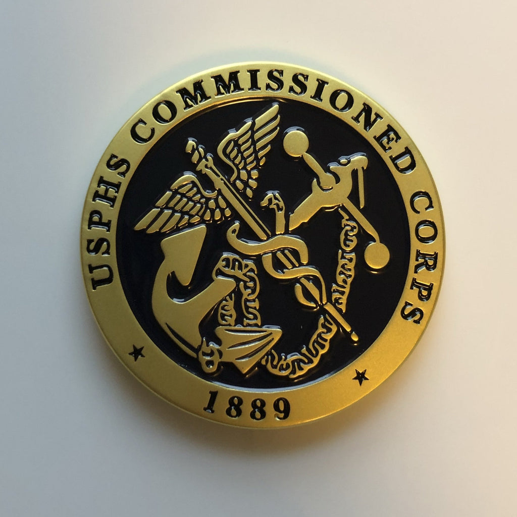 USPHS Known the World Around Challenge Coin – PHS Proud