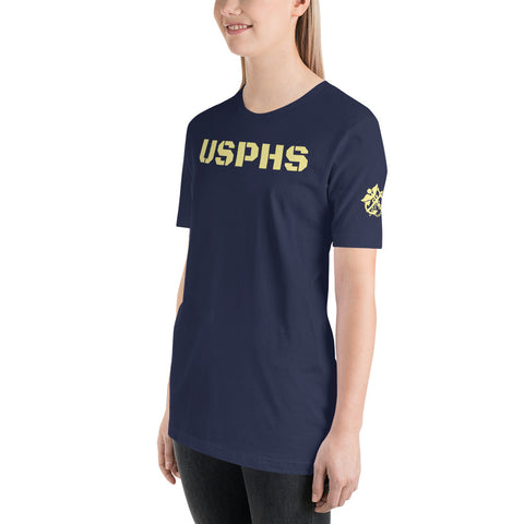 USPHS w/ A & C Emblem on Sleeve Unisex T-Shirt